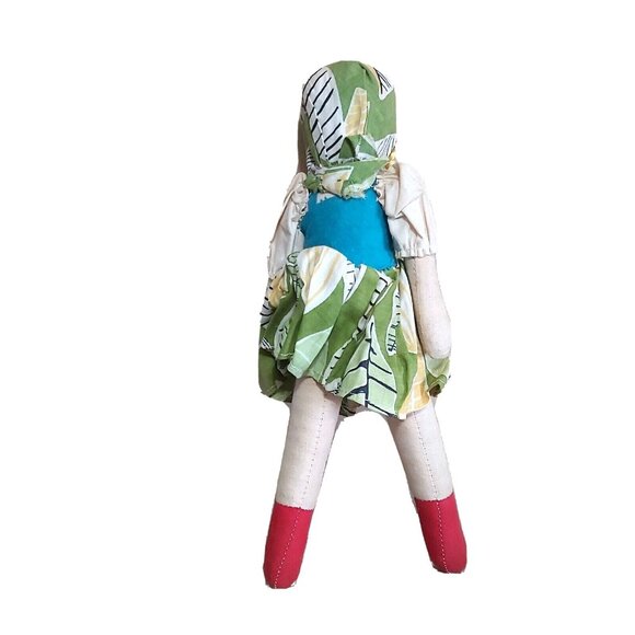 Polish Handmade Doll-Early 20th Century-11.5 inch -Celluloid Face-Traditional - Picture 3 of 7